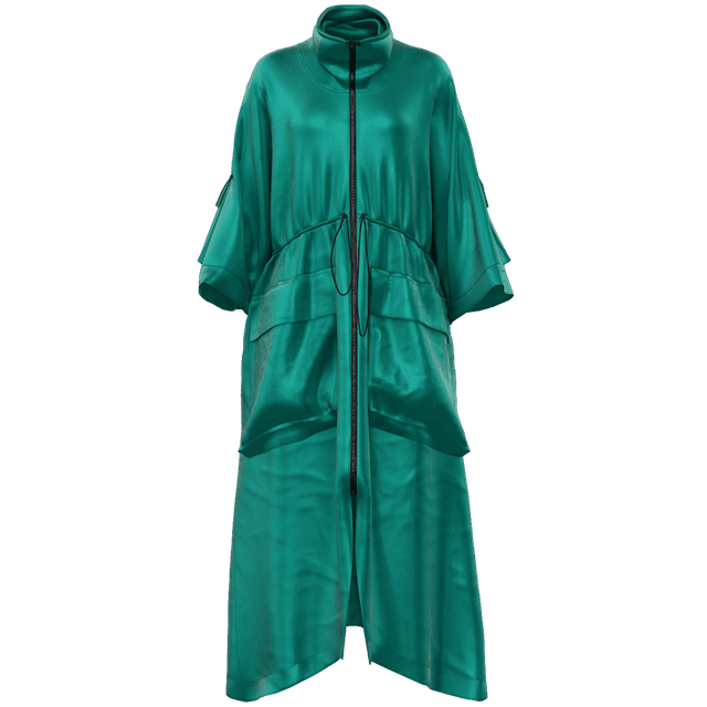 Strength Parka Metallic Green