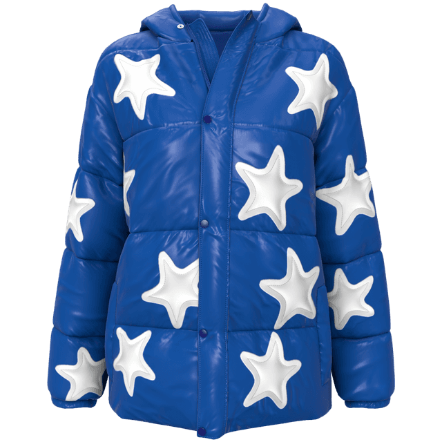Star puffer jacket
