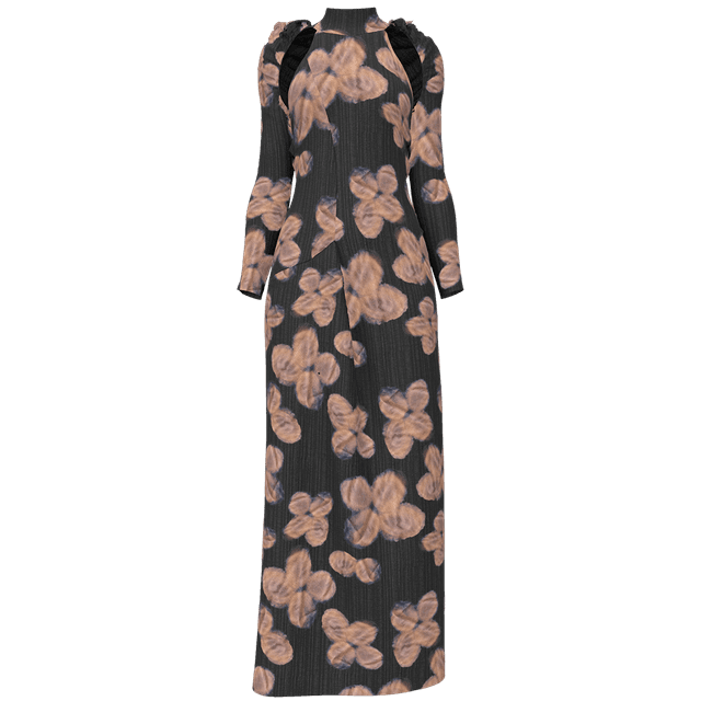 Camelia Tencel Rib Jersey Dress